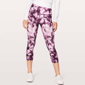 Lululemon Wunder Under HR Crop 21" Leggings Tights Activewear